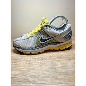 Nike Zoom Vomero 6‎ Womens Size 6 Shoes Gray Yellow Athletic Running Sneakers